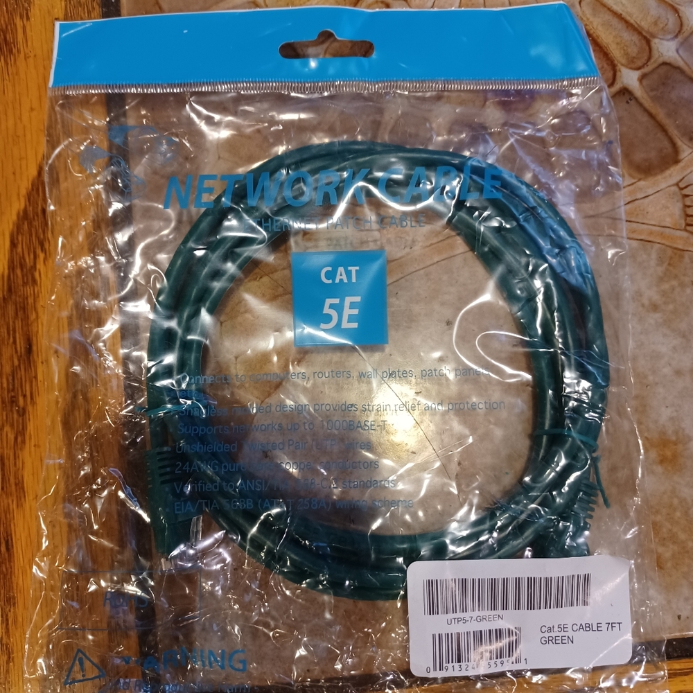 10 various ethernet cables some new some repurpose